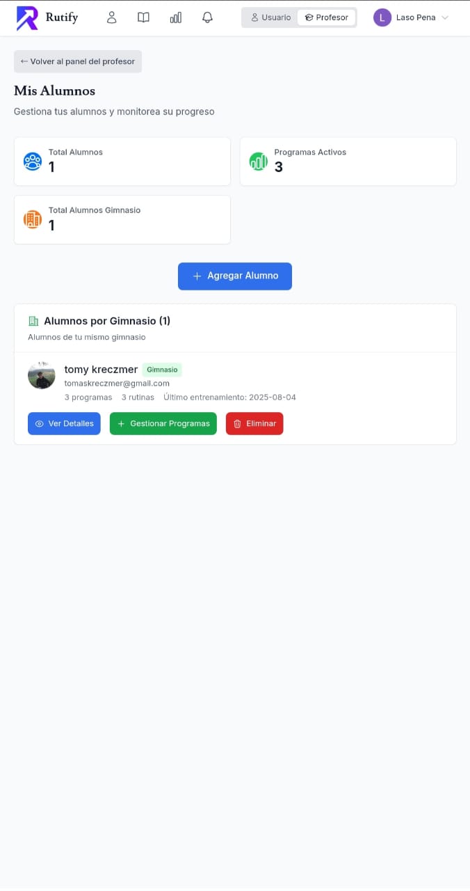 Gestión de Alumnos - Mobile